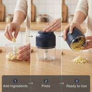 ⚡ Cordless Mini Food Chopper – Chop. Mince & Blend in Seconds