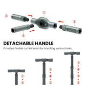 ✨Special Discount✨ S2 Steel Ratchet Magnetic Screwdriver Set, Removable Tool Kit for Home Repair & DIYer Back‑to‑School Gift 🛠️🎁