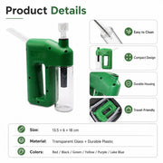 ⚡ LAST DAY 59% OFF – Portable Handheld Electric Filtration Device | Compact Glass Chamber Design with Electric-Assisted Operation & 6 Color Options ✨
