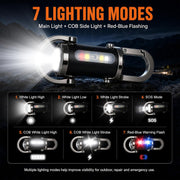 Rechargeable Mini Keychain Pocket Torch.