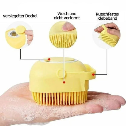 Pet Silicone Bath & Massage Brush