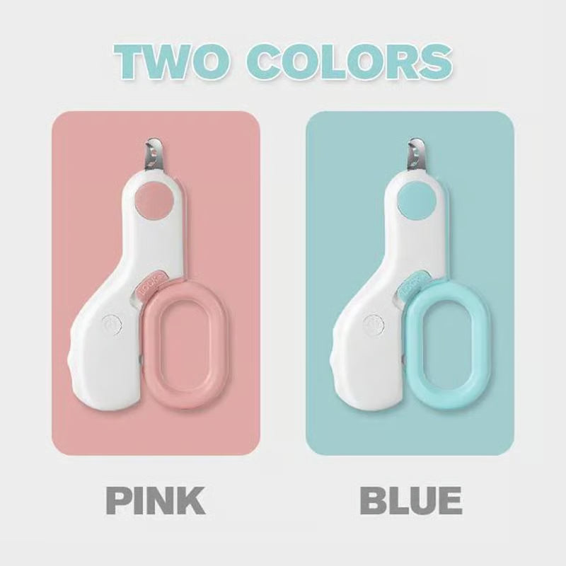 LED Pet Nail Clipper with Safety Lock