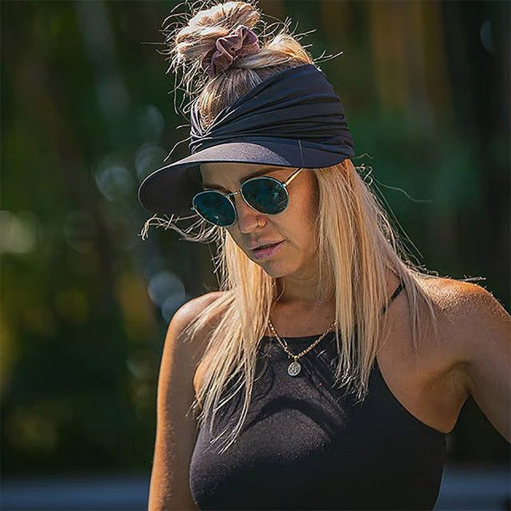Summer Women's Ponytail Sun Hat