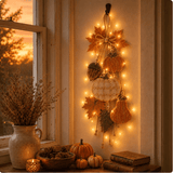 🎃Rustic Harvest WoodenDoor Hanger