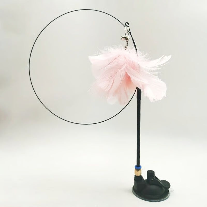 Self-Play Bird Feather Cat Toy