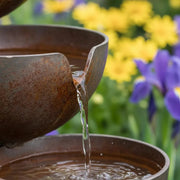 🔥Hot Sale 49% OFF🔥Bring Life Back To Your Garden – Peaceful Cascading Rain Catcher Bird Bath For Welcoming Garden Wildlife🌿🐦
