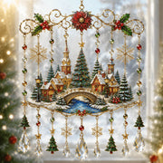 🔥Last Day 49% OFF - Handmade Christmas Stained Glass Window Hanging
