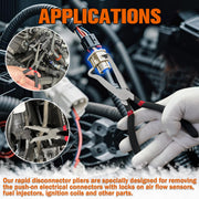 Eptchn Electrical Disconnect Pliers Automotive Specialty Tool