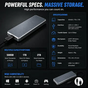 🔥 LAST DAY 69% OFF-Portable External SSD – Protect Your Photos, Videos & Important Files