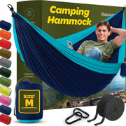 Durable Camping Hammock – Double & Single Sizes