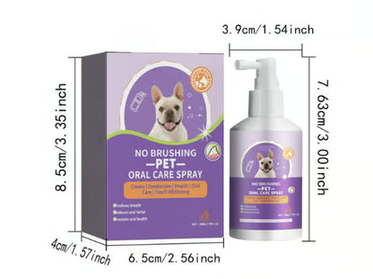 Pet Teeth Cleaning Spray for Dogs & Cats