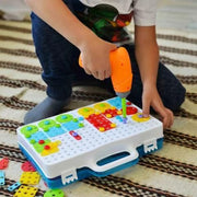 Electric Drill Construction Toy — 2D & 3D STEM Building Set