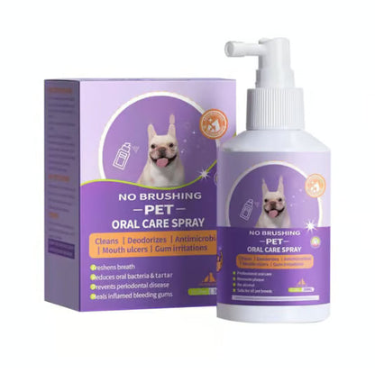 Pet Teeth Cleaning Spray for Dogs & Cats