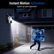 🎄Christmas Hot Sale - Solar-Powered Simulated Surveillance Camera Street Light