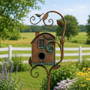 🔥Last Day 68% OFF🔥-❤🐦Handmade Iron Birdhouse❤