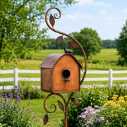 🔥Last Day 68% OFF🔥-❤🐦Handmade Iron Birdhouse❤