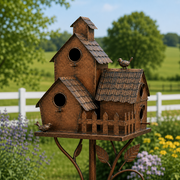 🔥Last Day 68% OFF🔥-❤🐦Handmade Iron Birdhouse❤