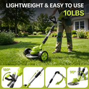 🌿 3-in-1 Cordless Grass Trimmer | Brushless Lawn Mower &amp; Edger for Yard Care