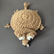 Handmade Crochet Frog Coaster – Cute Animal Cup Mat