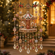 🔥Last Day 49% OFF - Handmade Christmas Stained Glass Window Hanging