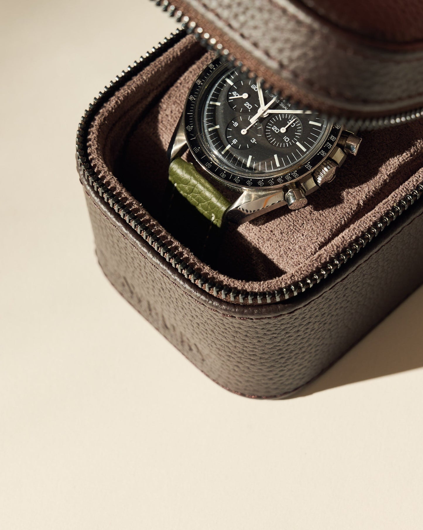 Fraser 1 Watch Case - Espresso Brown