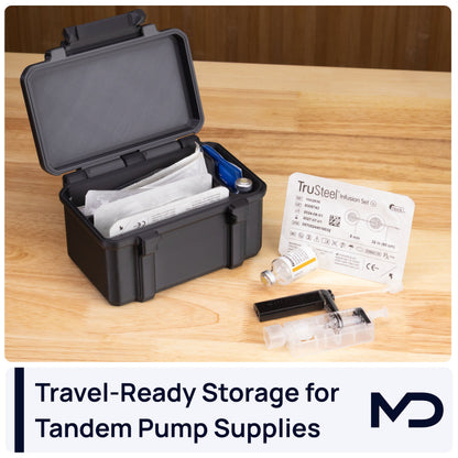 Tandem TruSteel Double T-Slim and Mobi Pump Supply Case