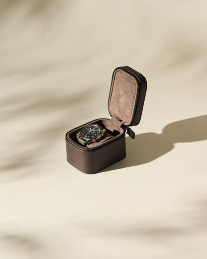 Fraser 1 Watch Case - Espresso Brown