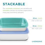 Rectangle Food-Storage Container - Island Teal