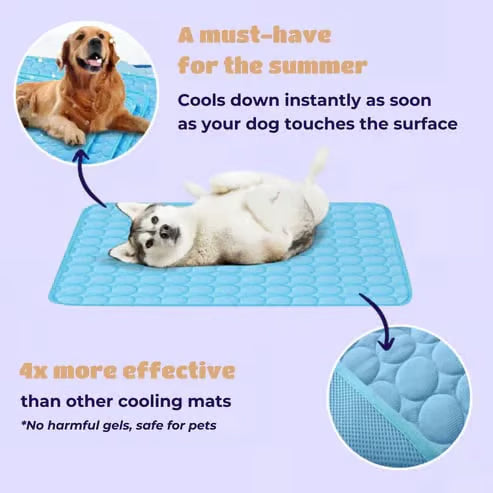 Pet Cooling Mat | 4x Enhanced Cooling Effect