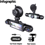 ⚡Flash Sale🔥 50K+ SOLD! Almost Gone - Full View Car Dashcam System