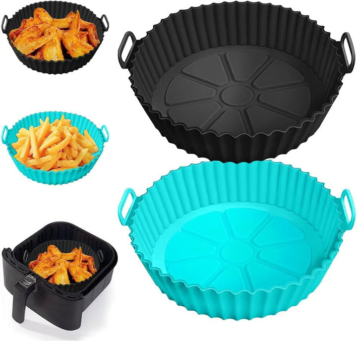 🔥Air Fryer Silicone Baking Tray🍟