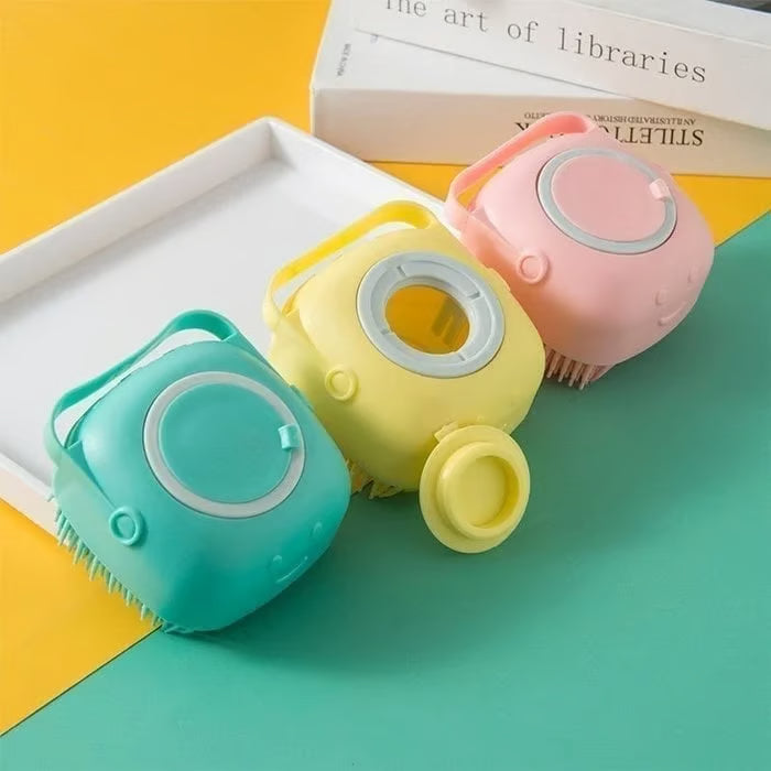 Pet Silicone Bath & Massage Brush