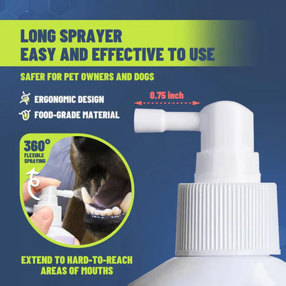 Pet Teeth Cleaning Spray for Dogs & Cats