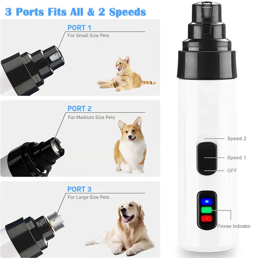 Silent Pro Pet Nail Grinder
