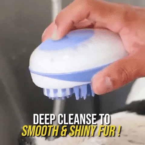 Pet Silicone Bath & Massage Brush