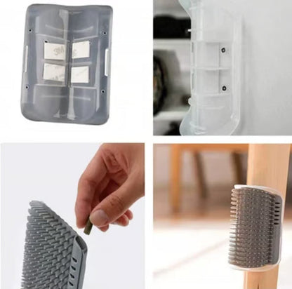 Cat Corner Self-Groomer Massage Brush