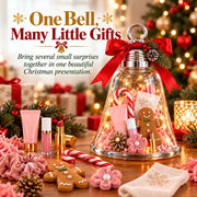 🔔Fill-Your-Own Christmas Bell Gift Box -- Clear DIY Surprise Container for Small Gifts & Stocking Stuffers