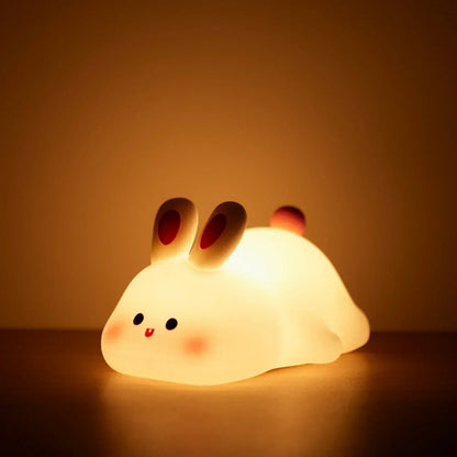 USB Rechargeable Animal Night Light – Soft Glow Bedtime Companion