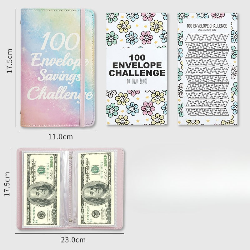 100 Envelope Challenge Savings Binder