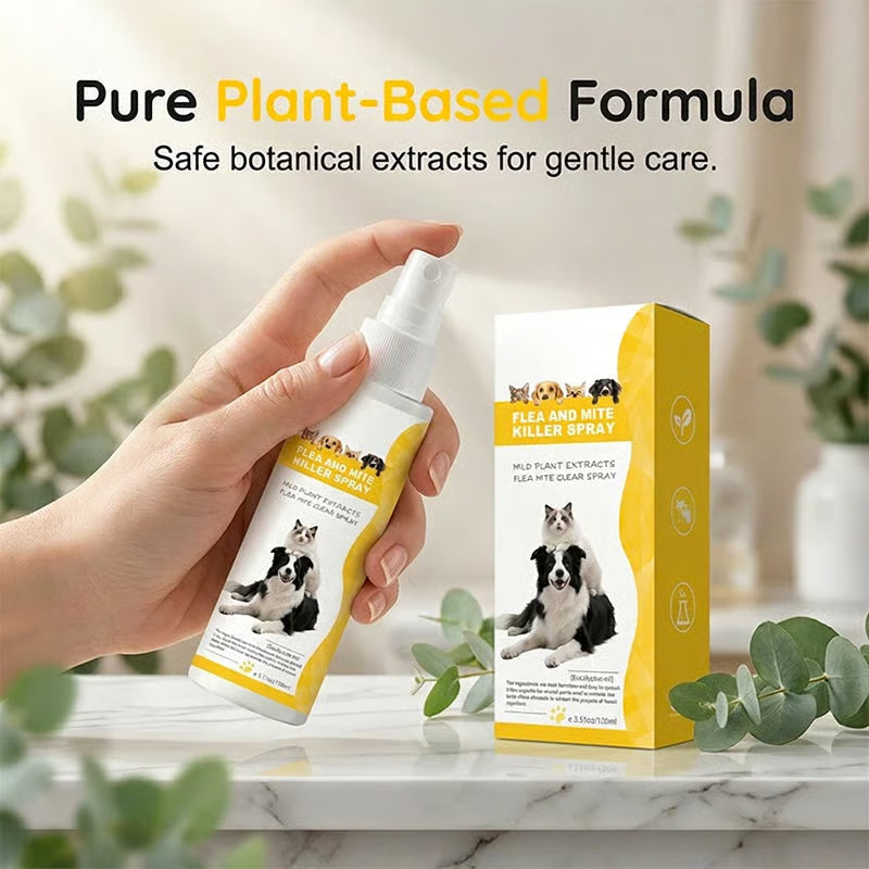 Mild Formula Pet Pest Repellent Spray
