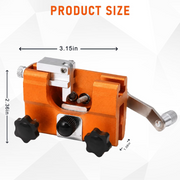 Electric Chainsaw Sharpener Grinder — Portable Chain Saw Blade Grinding Machine with Angle Guide