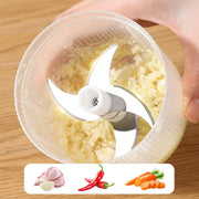 🧄 One-Touch Electric Garlic Crusher