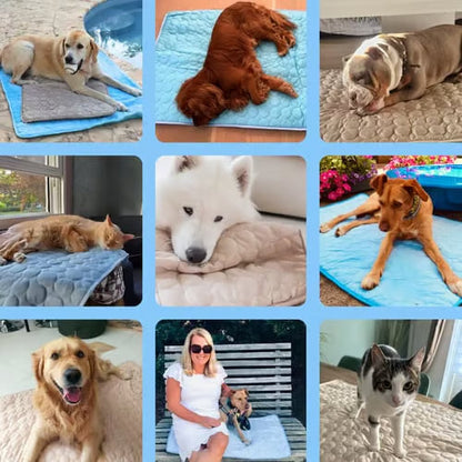 Pet Cooling Mat | 4x Enhanced Cooling Effect