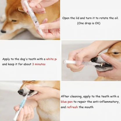 Pet Teeth Repair Pen Kit — Natural Plant Formula