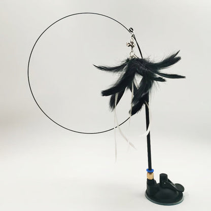 Self-Play Bird Feather Cat Toy