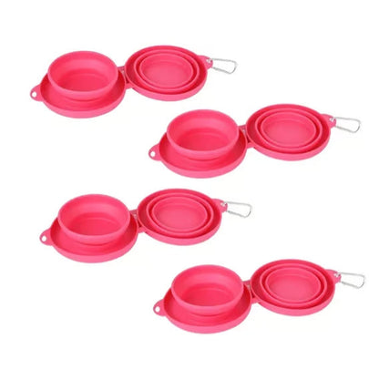 Collapsible Travel Dog Bowl Set