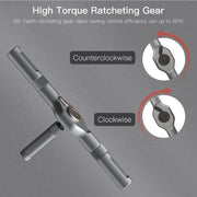 Versatile 24-in-1 Ratchet Screwdriver Set