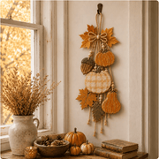 🎃Rustic Harvest WoodenDoor Hanger