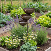 🔥Hot Sale 49% OFF🔥Bring Life Back To Your Garden – Peaceful Cascading Rain Catcher Bird Bath For Welcoming Garden Wildlife🌿🐦