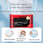 Upgraded Automotive Oil Film Cleaning Wet Wipes